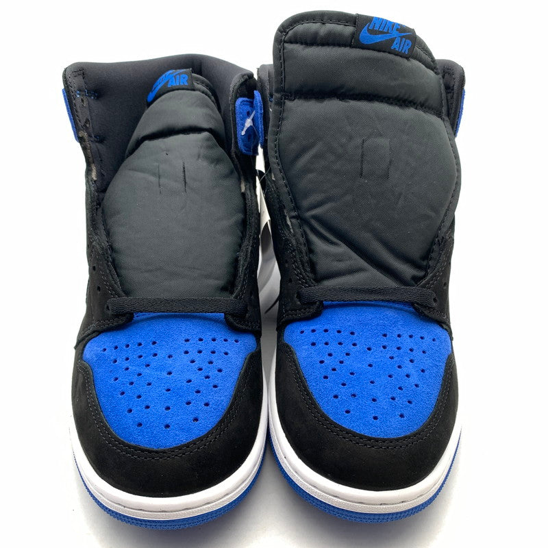 【中古美品】【メンズ】 NIKE ナイキ DZ5485-042 AIR JORDAN １ RETRO HIGH OG ”ROYAL REIMAGINED” エアジョーダン 1 レトロ ハイ スニーカー 靴 160-260618-mh-21-fuzh サイズ：27.5cm カラー：ブルー ブラック 万代Net店