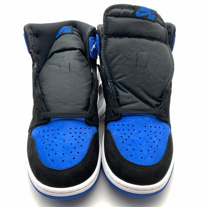 【中古美品】【メンズ】 NIKE ナイキ DZ5485-042 AIR JORDAN １ RETRO HIGH OG ”ROYAL REIMAGINED” エアジョーダン 1 レトロ ハイ スニーカー 靴 160-260618-mh-21-fuzh サイズ：27.5cm カラー：ブルー ブラック 万代Net店