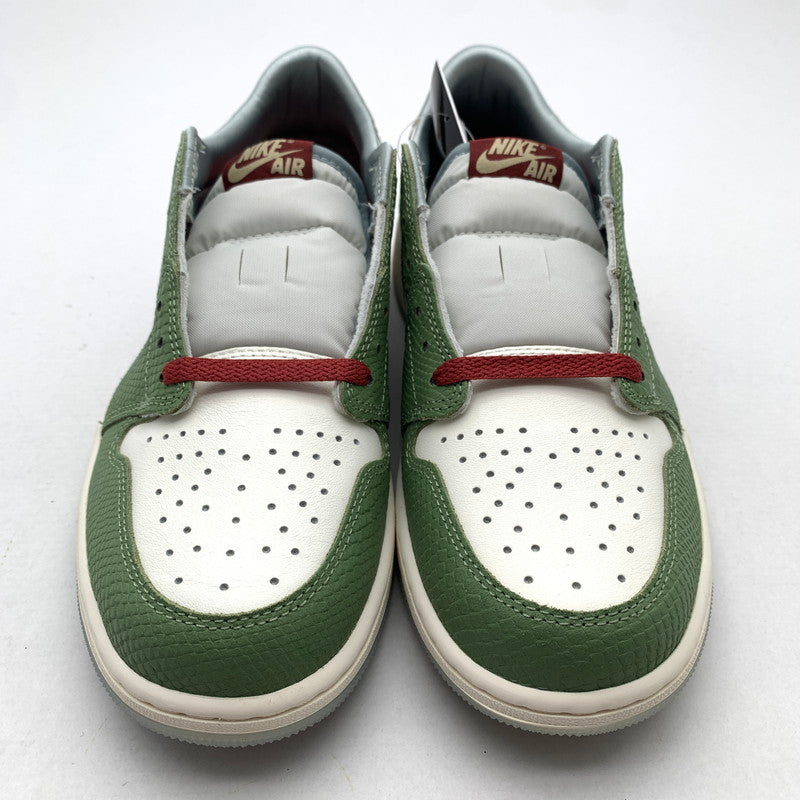 【中古美品】【メンズ】 NIKE ナイキ FN3727-100 AIR JORDAN １ LOW OG ”CHINESE NEW YEAR YEAR OF THE DRAGON" エアジョーダン 1 ロー スニーカー 靴 160-260618-mh-24-fuzh サイズ：27.5cm カラー：ホワイト カーキ 万代Net店