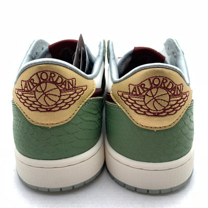 【中古美品】【メンズ】 NIKE ナイキ FN3727-100 AIR JORDAN １ LOW OG ”CHINESE NEW YEAR YEAR OF THE DRAGON" エアジョーダン 1 ロー スニーカー 靴 160-260618-mh-24-fuzh サイズ：27.5cm カラー：ホワイト カーキ 万代Net店
