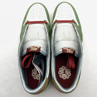 【中古美品】【メンズ】 NIKE ナイキ FN3727-100 AIR JORDAN １ LOW OG ”CHINESE NEW YEAR YEAR OF THE DRAGON" エアジョーダン 1 ロー スニーカー 靴 160-260618-mh-24-fuzh サイズ：27.5cm カラー：ホワイト カーキ 万代Net店
