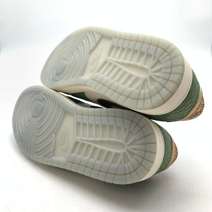 【中古美品】【メンズ】 NIKE ナイキ FN3727-100 AIR JORDAN １ LOW OG ”CHINESE NEW YEAR YEAR OF THE DRAGON" エアジョーダン 1 ロー スニーカー 靴 160-260618-mh-24-fuzh サイズ：27.5cm カラー：ホワイト カーキ 万代Net店