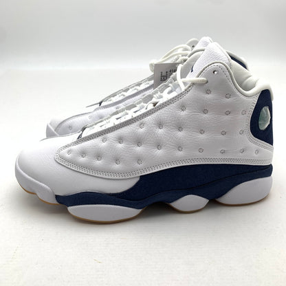 【中古美品】【メンズ】 NIKE ナイキ 414571-140 AIR JORDAN 13 RETRO ”WHITE AND MIDNIGHT NAVY” エアジョーダン 13 レトロ スニーカー 靴 160-260618-mh-22-fuzh サイズ：27.5cm カラー：ホワイト ネイビー 万代Net店