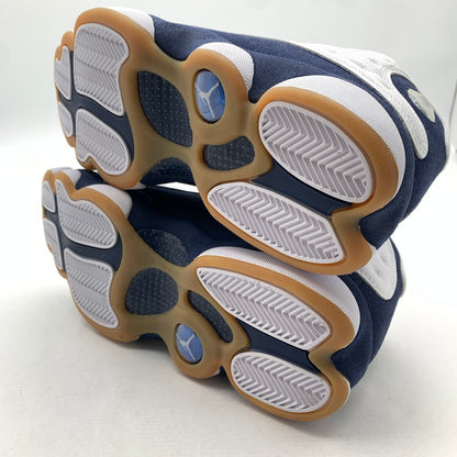 【中古美品】【メンズ】 NIKE ナイキ 414571-140 AIR JORDAN 13 RETRO ”WHITE AND MIDNIGHT NAVY” エアジョーダン 13 レトロ スニーカー 靴 160-260618-mh-22-fuzh サイズ：27.5cm カラー：ホワイト ネイビー 万代Net店
