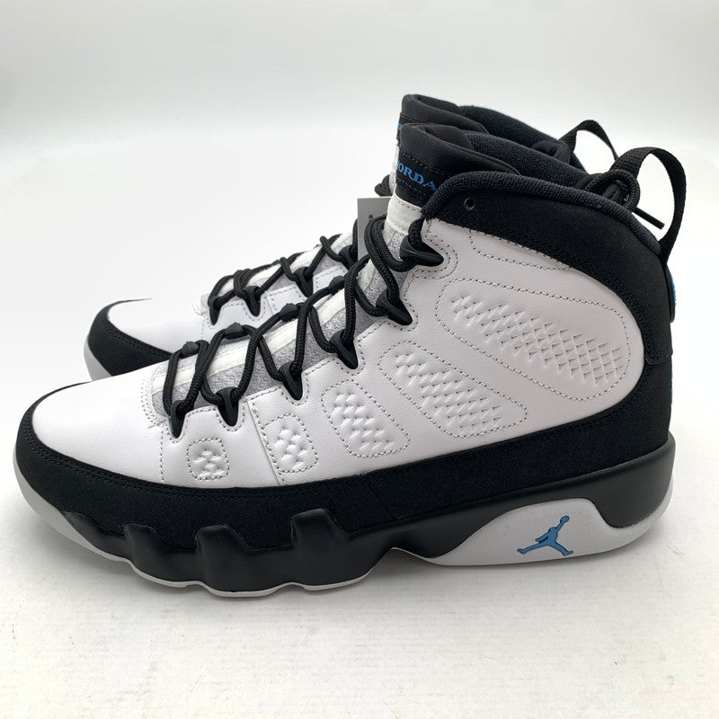 【中古品】【メンズ】 NIKE ナイキ CT8019-140 AIR JORDAN９”UNIVERSITY BLUE” WHITE.BLACK SIZE:27.5cm 黒タグ.箱有 スニーカー 靴 つま先・踵変色あり 160-260621-io-04-fuzh 万代Net店