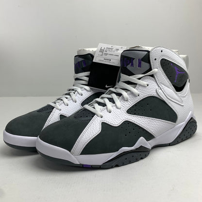 【中古美品】【メンズ】 NIKE ナイキ CU9307-100 AIR JORDAN７RETRO エアジョーダン7 レトロ ”FLINT” (2021) WHITE.GRAY SIZE:27.5cm スニーカー 靴 160-260618-ky-09-fuzh 万代Net店