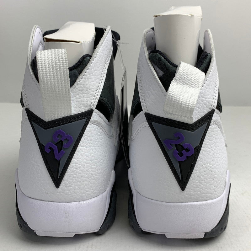 【中古美品】【メンズ】 NIKE ナイキ CU9307-100 AIR JORDAN７RETRO エアジョーダン7 レトロ ”FLINT” (2021) WHITE.GRAY SIZE:27.5cm スニーカー 靴 160-260618-ky-09-fuzh 万代Net店