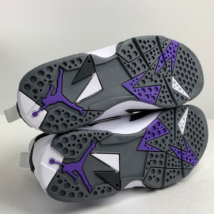 【中古美品】【メンズ】 NIKE ナイキ CU9307-100 AIR JORDAN７RETRO エアジョーダン7 レトロ ”FLINT” (2021) WHITE.GRAY SIZE:27.5cm スニーカー 靴 160-260618-ky-09-fuzh 万代Net店