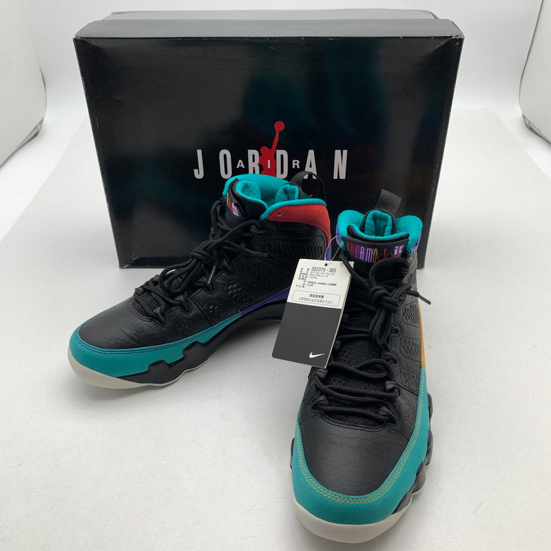 【中古品】【メンズ】 NIKE ナイキ 302370-065 AIR JORDAN ９ RETRO ”DREAM IT DO IT” BLACK.MULTI SIZE:27.5cm 黒タグ.箱有 スニーカー 靴 160-260621-io-05-fuzh 万代Net店