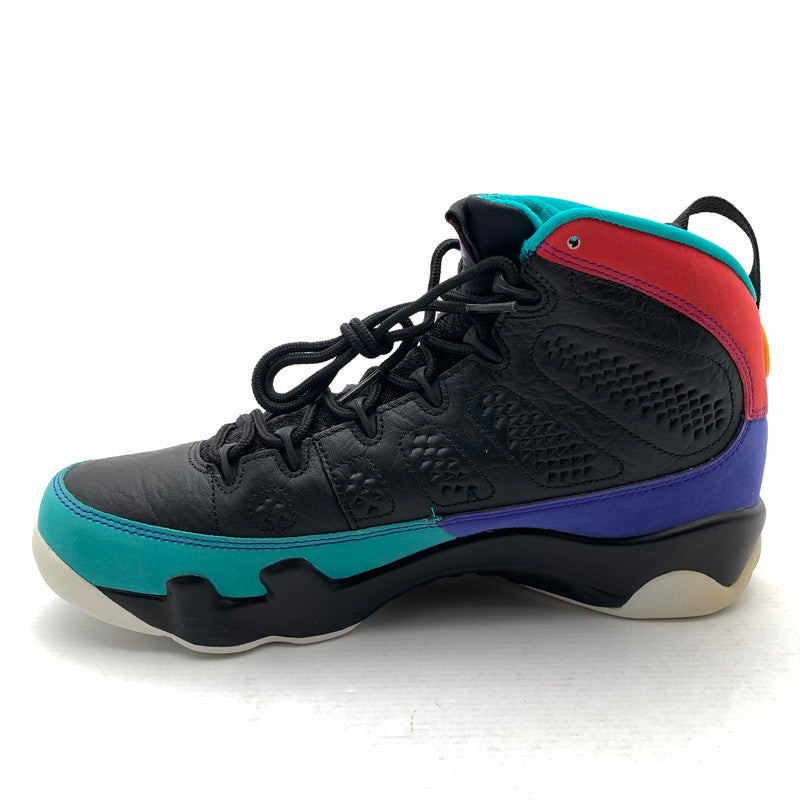 【中古品】【メンズ】 NIKE ナイキ 302370-065 AIR JORDAN ９ RETRO ”DREAM IT DO IT” BLACK.MULTI SIZE:27.5cm 黒タグ.箱有 スニーカー 靴 160-260621-io-05-fuzh 万代Net店