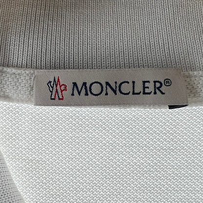 【中古品】【メンズ】 MONCLER モンクレール G10918A70510 84556 MAGLIA POLO MANICA CORTA 141-260619-ny-06-fuzh サイズ：XL カラー：ホワイト 万代Net店