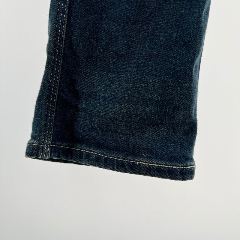 【中古品】【メンズ】 VANSON DENIM PANTS バンソン デニムパンツ INDIGO SIZE:W30 ウサギ　※使用感有 156-260619-ny-13-fuzh サイズ：W30 カラー：インディゴ 万代Net店