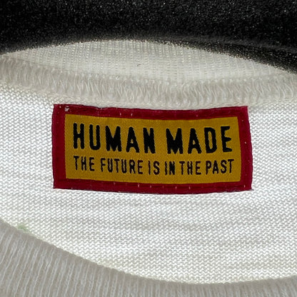 【中古品】【メンズ】 HUMAN MADE×SHAKE SHACK ヒューマンメイド×シェイク・シャック SS T-SHIRT ハンバーガー 142-260619-ny-01-fuzh サイズ：L カラー：ホワイト 万代Net店