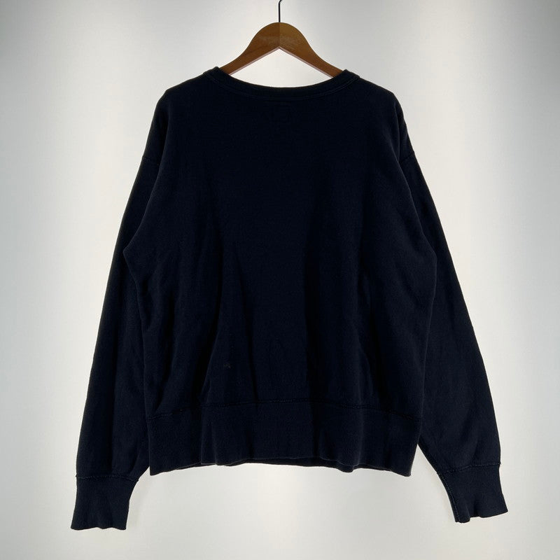 【中古品】【メンズ】 HUMAN MADE ヒューマン メイド GRAPHIC SWEAT SHIRT グラフィック スウェット シャツ 142-260619-ny-02-fuzh サイズ：M カラー：ネイビー 万代Net店