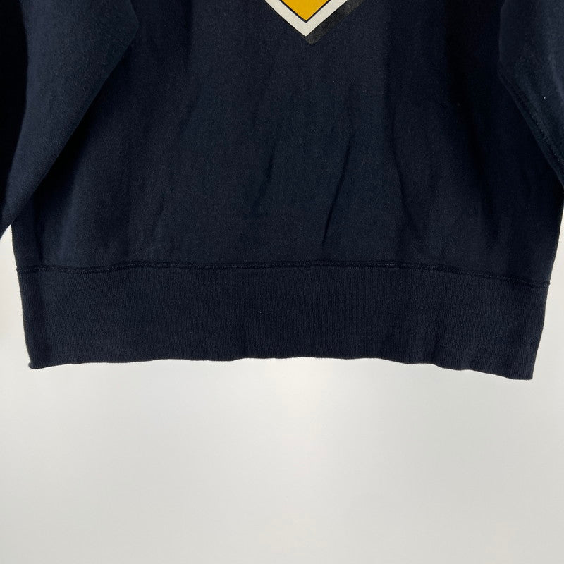 【中古品】【メンズ】 HUMAN MADE ヒューマン メイド GRAPHIC SWEAT SHIRT グラフィック スウェット シャツ 142-260619-ny-02-fuzh サイズ：M カラー：ネイビー 万代Net店