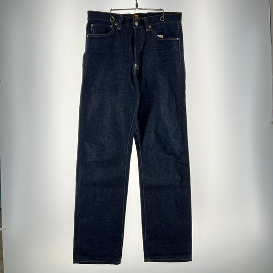 【中古品】【メンズ】 HUMAN MADE ヒューマン メイド STRAIGHT DENIM PANTS ストレートデニムパンツ PAST 153-260619-ny-12-fuzh サイズ：30 カラー：インディゴ 万代Net店