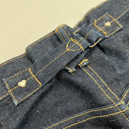 【中古品】【メンズ】 HUMAN MADE ヒューマン メイド STRAIGHT DENIM PANTS ストレートデニムパンツ PAST 153-260619-ny-12-fuzh サイズ：30 カラー：インディゴ 万代Net店