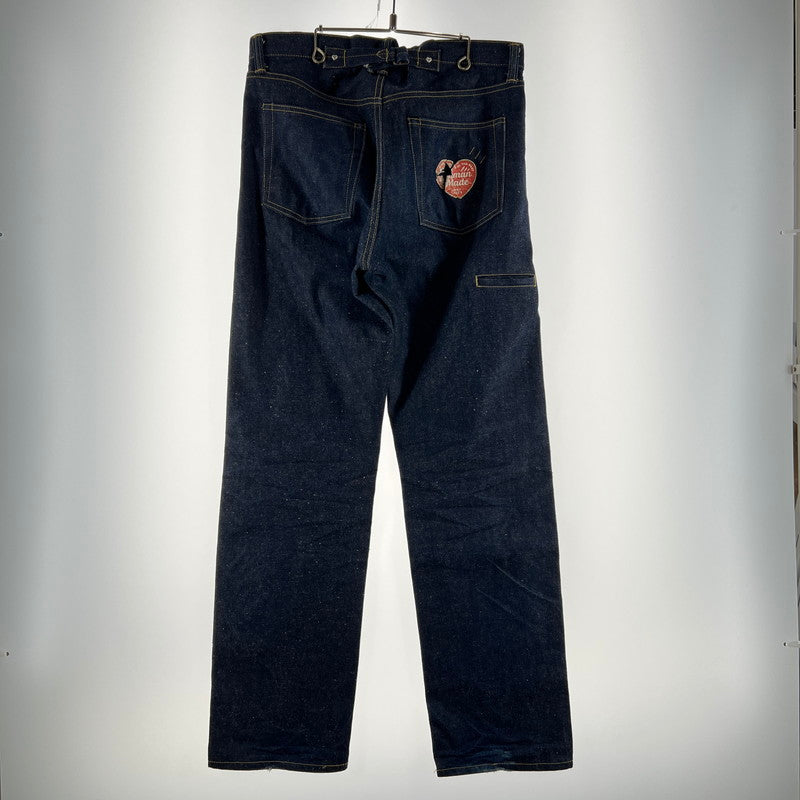 【中古品】【メンズ】 HUMAN MADE ヒューマン メイド STRAIGHT DENIM PANTS ストレートデニムパンツ PAST 153-260619-ny-12-fuzh サイズ：30 カラー：インディゴ 万代Net店