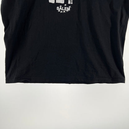 【中古品】【メンズ】 SUPREME×SALEM シュプリーム× セーラム S.S TEE ピエロ＆女 149-260619-ny-05-fuzh サイズ：L カラー：ブラック 万代Net店
