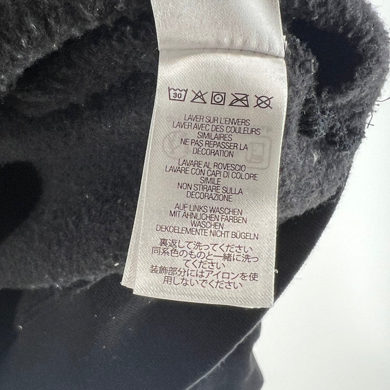 【中古品】【メンズ】 SUPREM シュプリーム PULLOVER PARKA プルオーバー パーカー CLASSIC 刺しゅうロゴ 149-260619-ny-04-fuzh サイズ：L カラー：ブラック 万代Net店