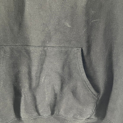【中古品】【メンズ】 SUPREM シュプリーム PULLOVER PARKA プルオーバー パーカー CLASSIC 刺しゅうロゴ 149-260619-ny-04-fuzh サイズ：L カラー：ブラック 万代Net店