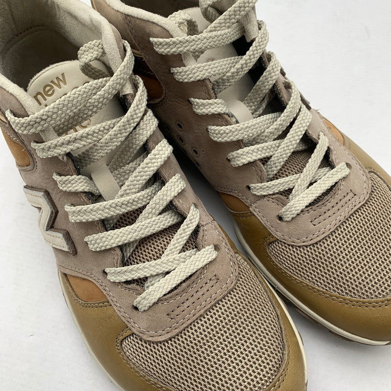 【中古品】【メンズ】 NEWBALANCE × NONNATIVE ニューバランス ノンネイティブ MNL710NN ローカット スニーカー 靴 162-260716-mh-14-fuzh サイズ：26.5cm カラー：ベージュ 万代Net店