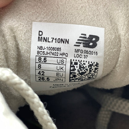 【中古品】【メンズ】 NEWBALANCE × NONNATIVE ニューバランス ノンネイティブ MNL710NN ローカット スニーカー 靴 162-260716-mh-14-fuzh サイズ：26.5cm カラー：ベージュ 万代Net店