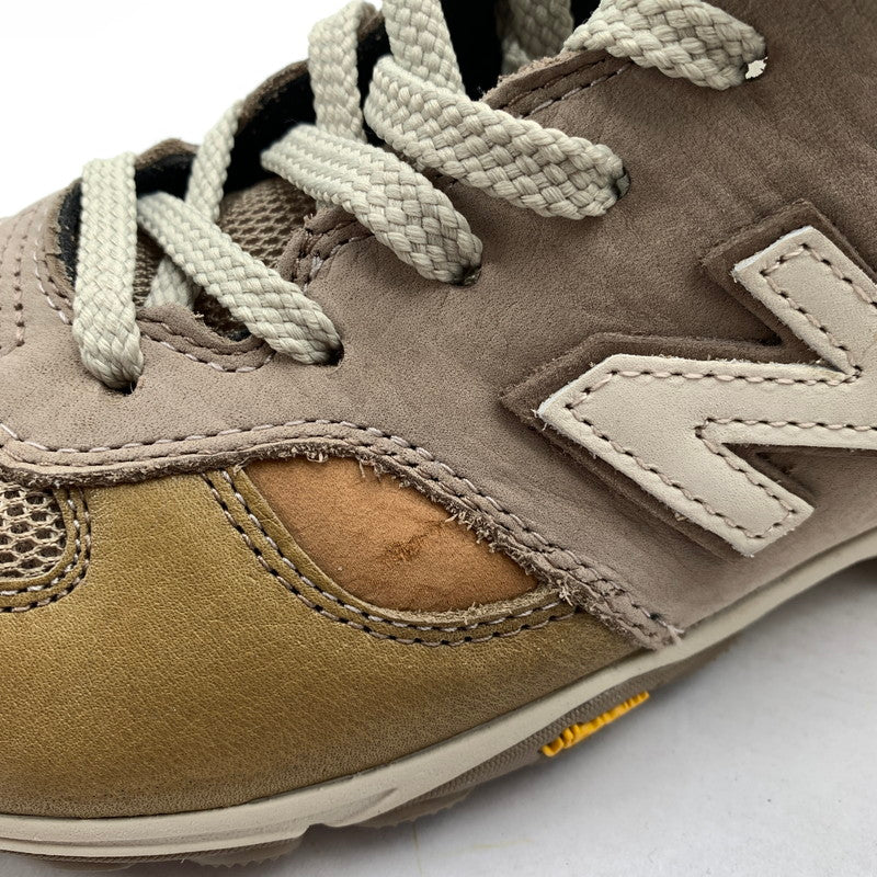 【中古品】【メンズ】 NEWBALANCE × NONNATIVE ニューバランス ノンネイティブ MNL710NN ローカット スニーカー 靴 162-260716-mh-14-fuzh サイズ：26.5cm カラー：ベージュ 万代Net店