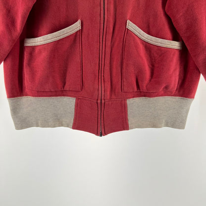【中古品】【メンズ】 JOE MCCOY ジョーマッコイ JACKET ジャケットジップアップスウェット 145-260619-ny-08-fuzh サイズ：M カラー：ピンク 万代Net店