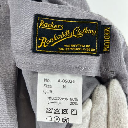 【中古品】【メンズ】 ROCKABILLY CLOTHING ロカビリー・クロージング パンツ GRAY.ロカビリー SIZE:M 156-260619-ny-11-fuzh サイズ：M カラー：グレー 万代Net店