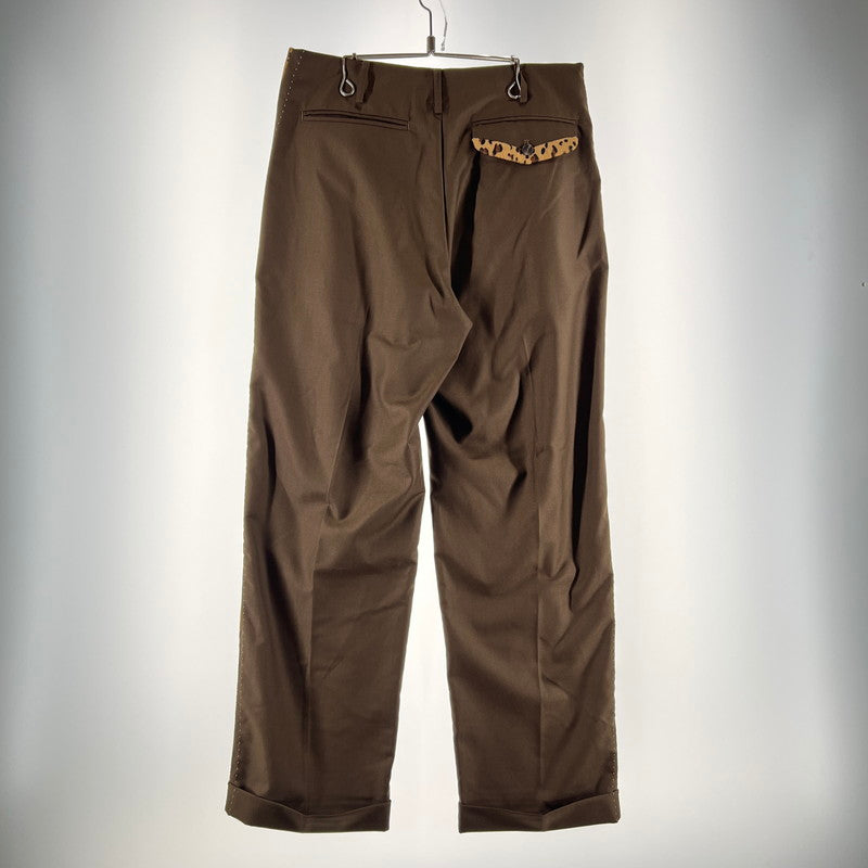 【中古品】【メンズ】 ROCKABILLY CLOTHING ロカビリー・クロージング パンツ BROWN SIZE:M 156-260619-ny-10-fuzh サイズ：M カラー：ブラウン 万代Net店