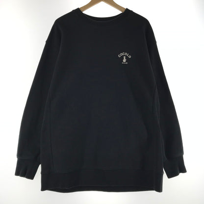 【中古品】【メンズ】 COCOLO ココロ スウェット カラーBLACK SIZE:XXL 142-260825-vt-04-fuzh 万代Net店