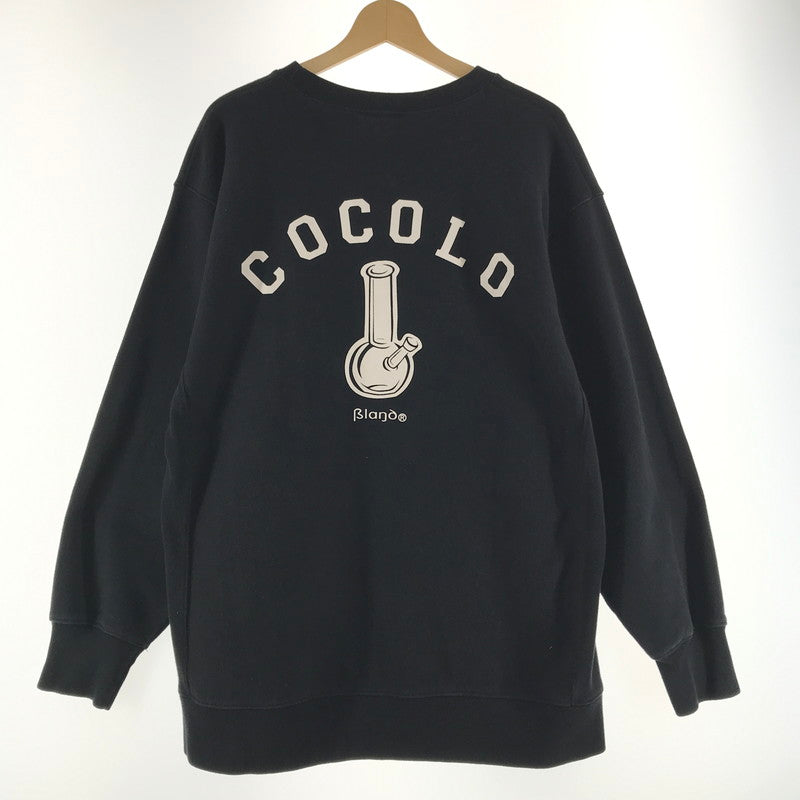 【中古品】【メンズ】 COCOLO ココロ スウェット カラーBLACK SIZE:XXL 142-260825-vt-04-fuzh 万代Net店