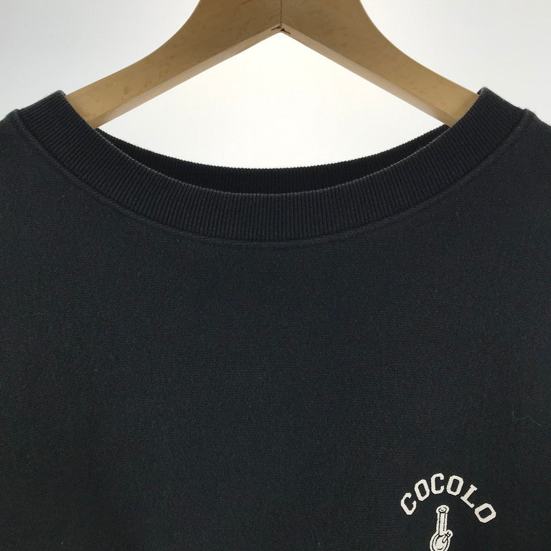 【中古品】【メンズ】 COCOLO ココロ スウェット カラーBLACK SIZE:XXL 142-260825-vt-04-fuzh 万代Net店