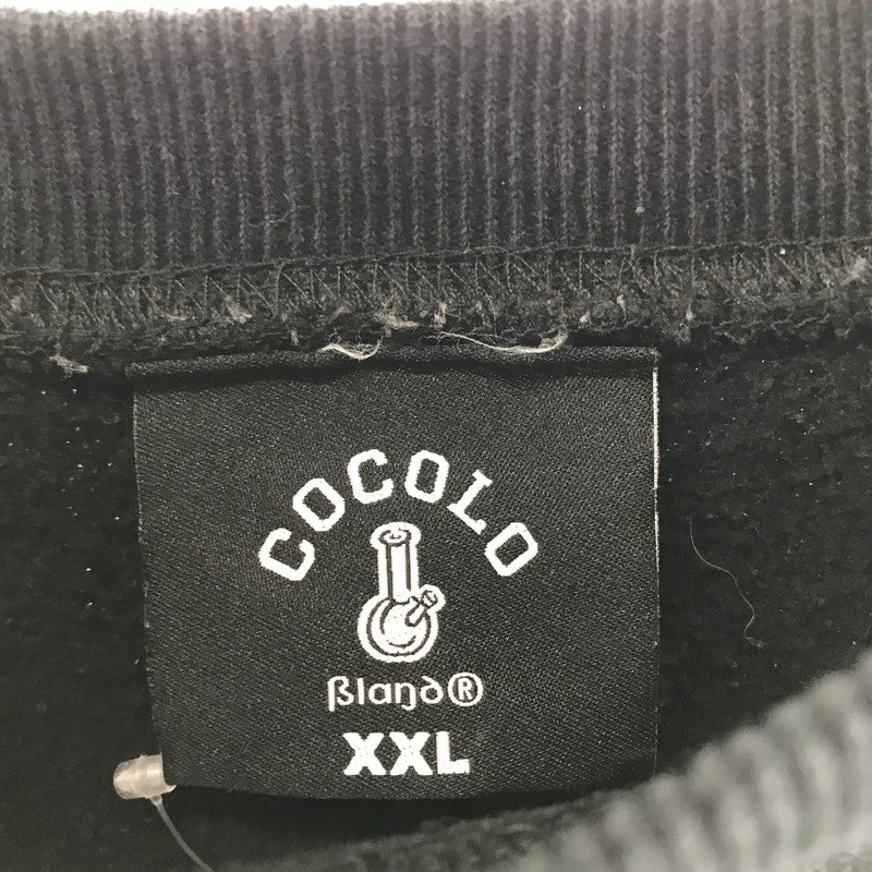 【中古品】【メンズ】 COCOLO ココロ スウェット カラーBLACK SIZE:XXL 142-260825-vt-04-fuzh 万代Net店