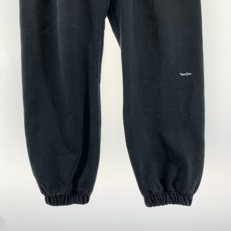 【中古品】【メンズ】 NAUTICA ノーティカ パンツ ズボン スウェット BLACK SIZE:M ※左ポケット下ほつれあり 153-260803-io-01-fuzh カラー：ブラック 万代Net店