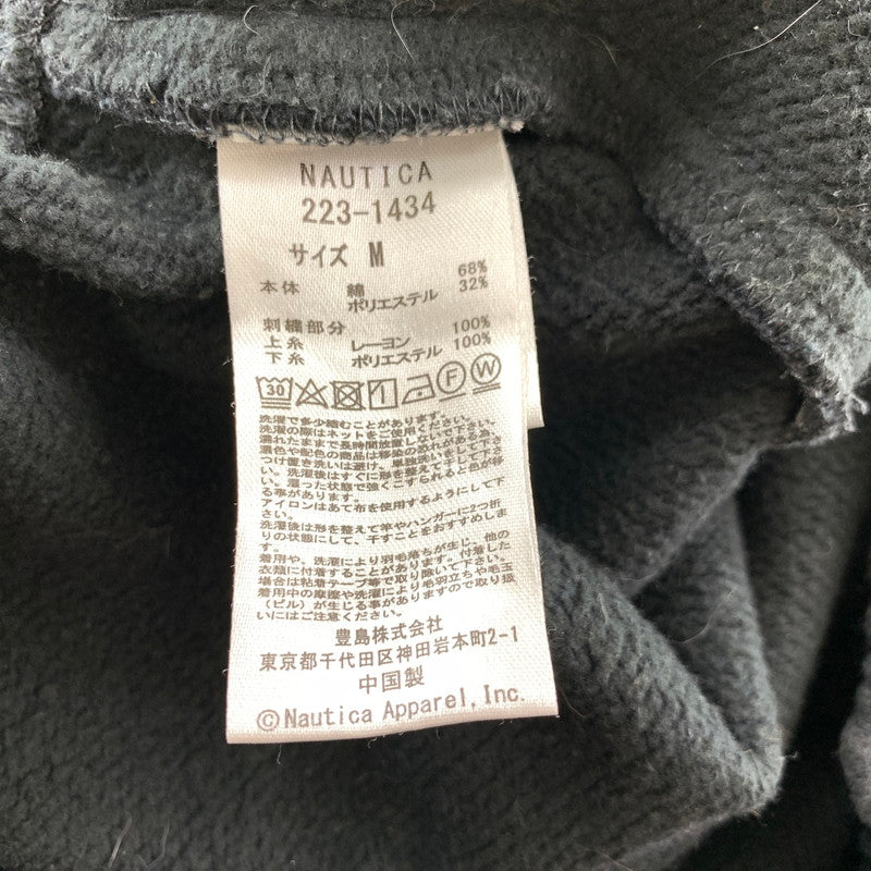 【中古品】【メンズ】 NAUTICA ノーティカ パンツ ズボン スウェット BLACK SIZE:M ※左ポケット下ほつれあり 153-260803-io-01-fuzh カラー：ブラック 万代Net店