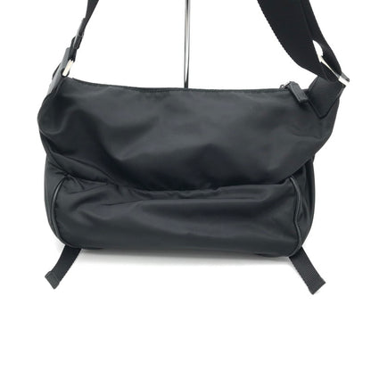 【中古品】【メンズ】 PRADA プラダ RE NYLON SHOULDER BAG BLACK ナイロンショルダーバッグ カバン カラーブラック 180-260626-ky-92-fuzh 万代Net店