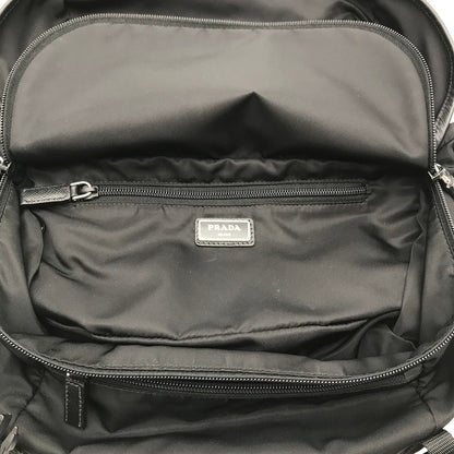 【中古品】【メンズ】 PRADA プラダ RE NYLON SHOULDER BAG BLACK ナイロンショルダーバッグ カバン カラーブラック 180-260626-ky-92-fuzh 万代Net店