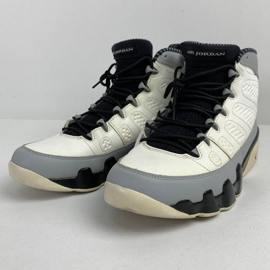 【中古品】【メンズ】 NIKE ナイキ 302370-106 AIR JORDAN 9 RETRO エアジョーダン9 レトロ BARONS WHITE SIZE:27.5cm スニーカー 靴 160-260618-ky-04-fuzh 万代Net店