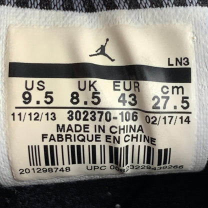 【中古品】【メンズ】 NIKE ナイキ 302370-106 AIR JORDAN 9 RETRO エアジョーダン9 レトロ BARONS WHITE SIZE:27.5cm スニーカー 靴 160-260618-ky-04-fuzh 万代Net店
