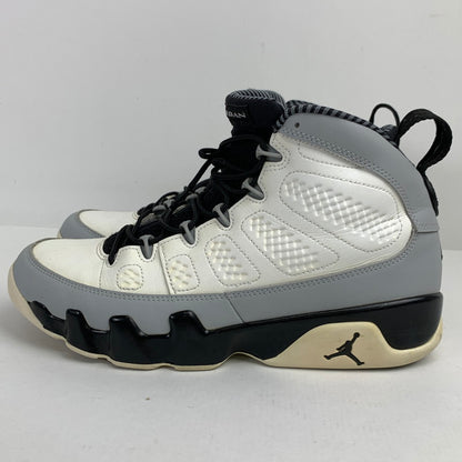 【中古品】【メンズ】 NIKE ナイキ 302370-106 AIR JORDAN 9 RETRO エアジョーダン9 レトロ BARONS WHITE SIZE:27.5cm スニーカー 靴 160-260618-ky-04-fuzh 万代Net店