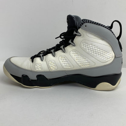【中古品】【メンズ】 NIKE ナイキ 302370-106 AIR JORDAN 9 RETRO エアジョーダン9 レトロ BARONS WHITE SIZE:27.5cm スニーカー 靴 160-260618-ky-04-fuzh 万代Net店