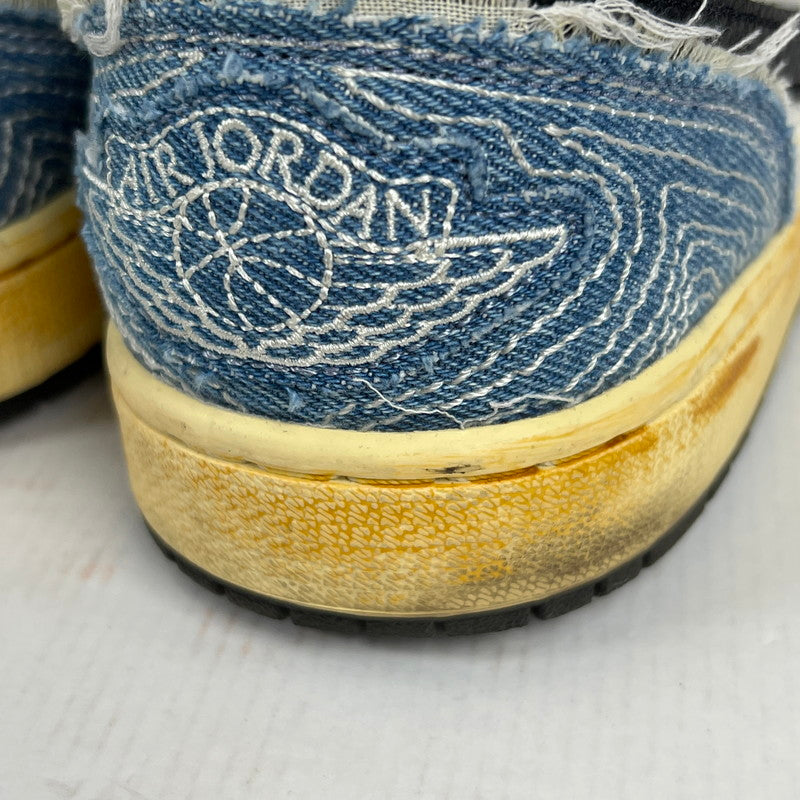 【中古品】【メンズ】 NIKE ナイキ FN7670-493 AIR JORDAN 1 LOW SE "WORLD MAKE JAPAN エア ジョーダン 1 ロー エスイー ワールド メイク ジャパン 靴 160-260619-mh-10-fuzh サイズ：27.5cm カラー：ホワイト デニム 万代Net店