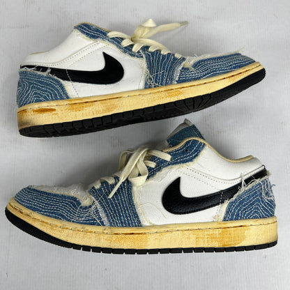 【中古品】【メンズ】 NIKE ナイキ FN7670-493 AIR JORDAN 1 LOW SE "WORLD MAKE JAPAN エア ジョーダン 1 ロー エスイー ワールド メイク ジャパン 靴 160-260619-mh-10-fuzh サイズ：27.5cm カラー：ホワイト デニム 万代Net店