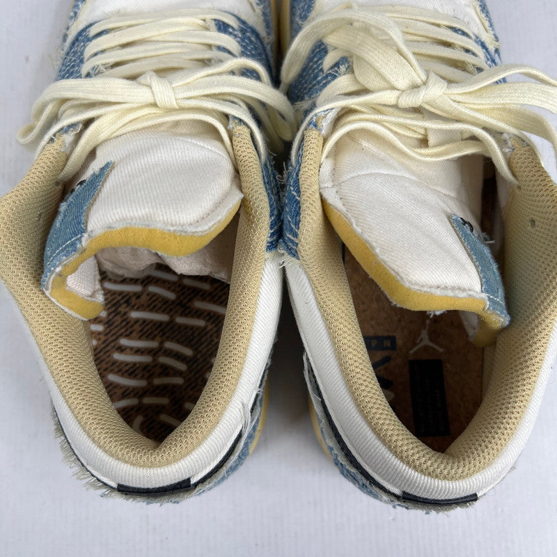 【中古品】【メンズ】 NIKE ナイキ FN7670-493 AIR JORDAN 1 LOW SE "WORLD MAKE JAPAN エア ジョーダン 1 ロー エスイー ワールド メイク ジャパン 靴 160-260619-mh-10-fuzh サイズ：27.5cm カラー：ホワイト デニム 万代Net店