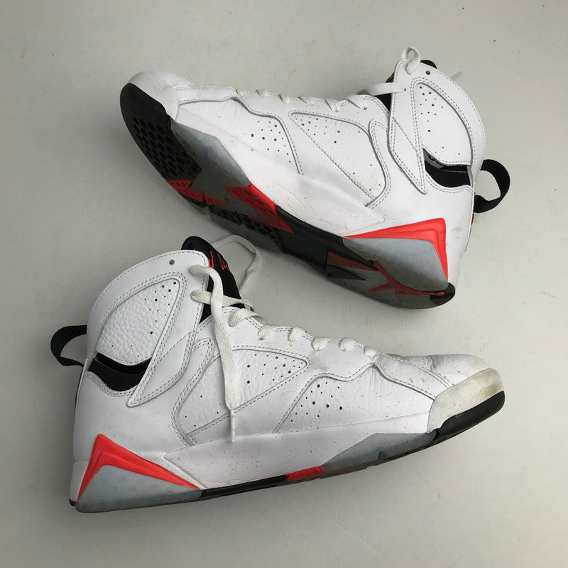 【中古品】【メンズ】 NIKE ナイキ CU9307-160 AIR JORDAN 7 RETRO エアジョーダン7 レトロ "WHITE INFRARED" カラー WHITE SIZE:27.5cm 靴 スニーカー 160-260618-ky-16-fuzh 万代Net店