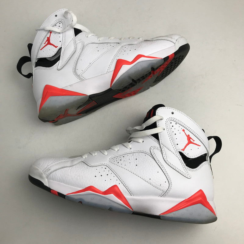 【中古品】【メンズ】 NIKE ナイキ CU9307-160 AIR JORDAN 7 RETRO エアジョーダン7 レトロ "WHITE INFRARED" カラー WHITE SIZE:27.5cm 靴 スニーカー 160-260618-ky-16-fuzh 万代Net店