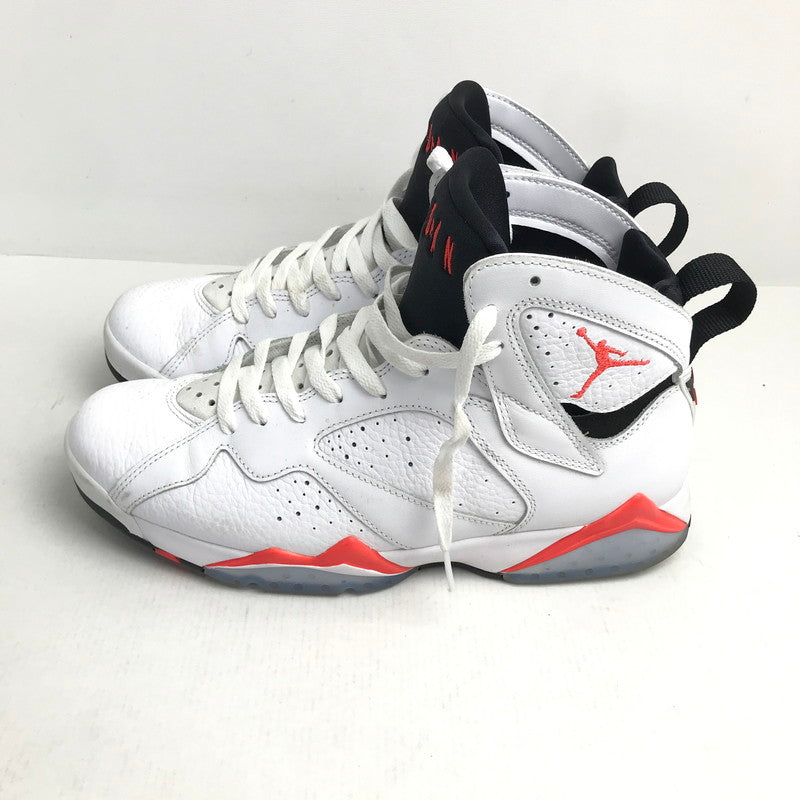 【中古品】【メンズ】 NIKE ナイキ CU9307-160 AIR JORDAN 7 RETRO エアジョーダン7 レトロ "WHITE INFRARED" カラー WHITE SIZE:27.5cm 靴 スニーカー 160-260618-ky-16-fuzh 万代Net店