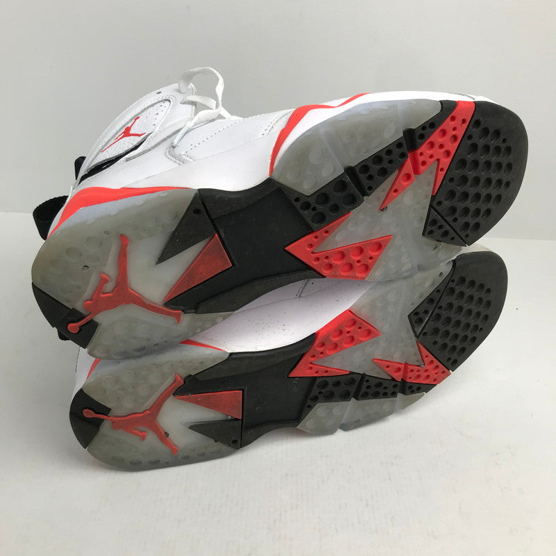 【中古品】【メンズ】 NIKE ナイキ CU9307-160 AIR JORDAN 7 RETRO エアジョーダン7 レトロ "WHITE INFRARED" カラー WHITE SIZE:27.5cm 靴 スニーカー 160-260618-ky-16-fuzh 万代Net店